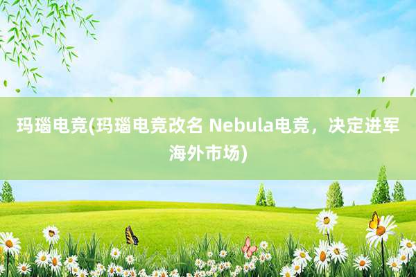 玛瑙电竞(玛瑙电竞改名 Nebula电竞，决定进军海外市场)